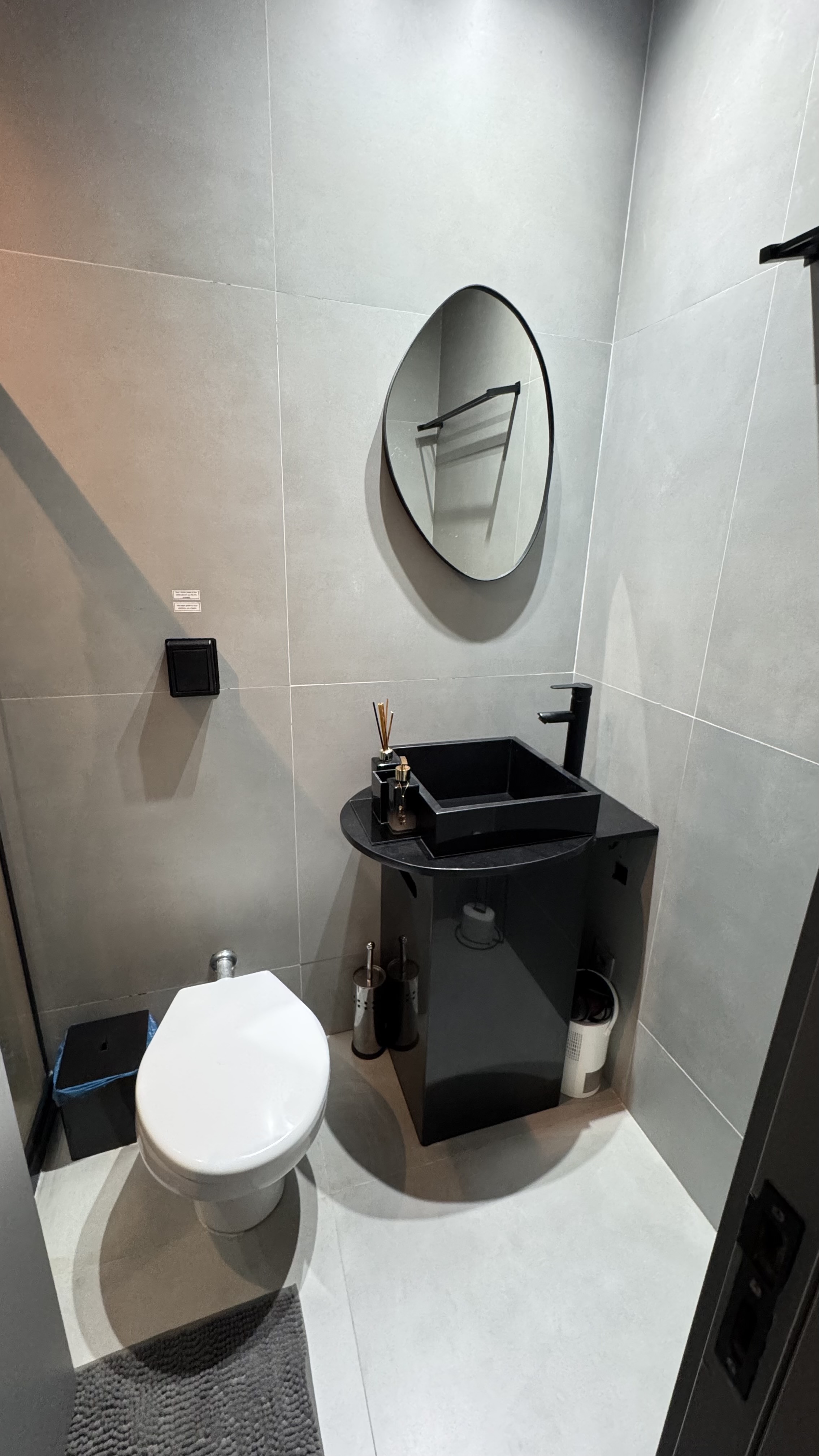 Banheiro design preto — Rio de Janeiro